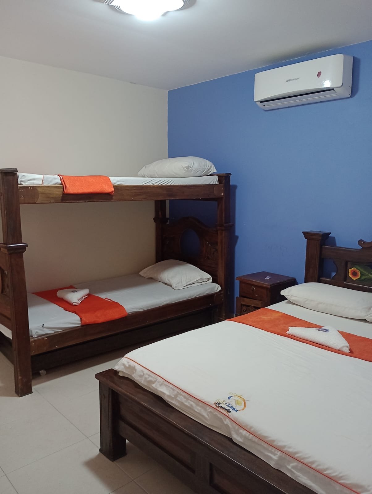 Habitación Múltiple con Aire Acondicionado